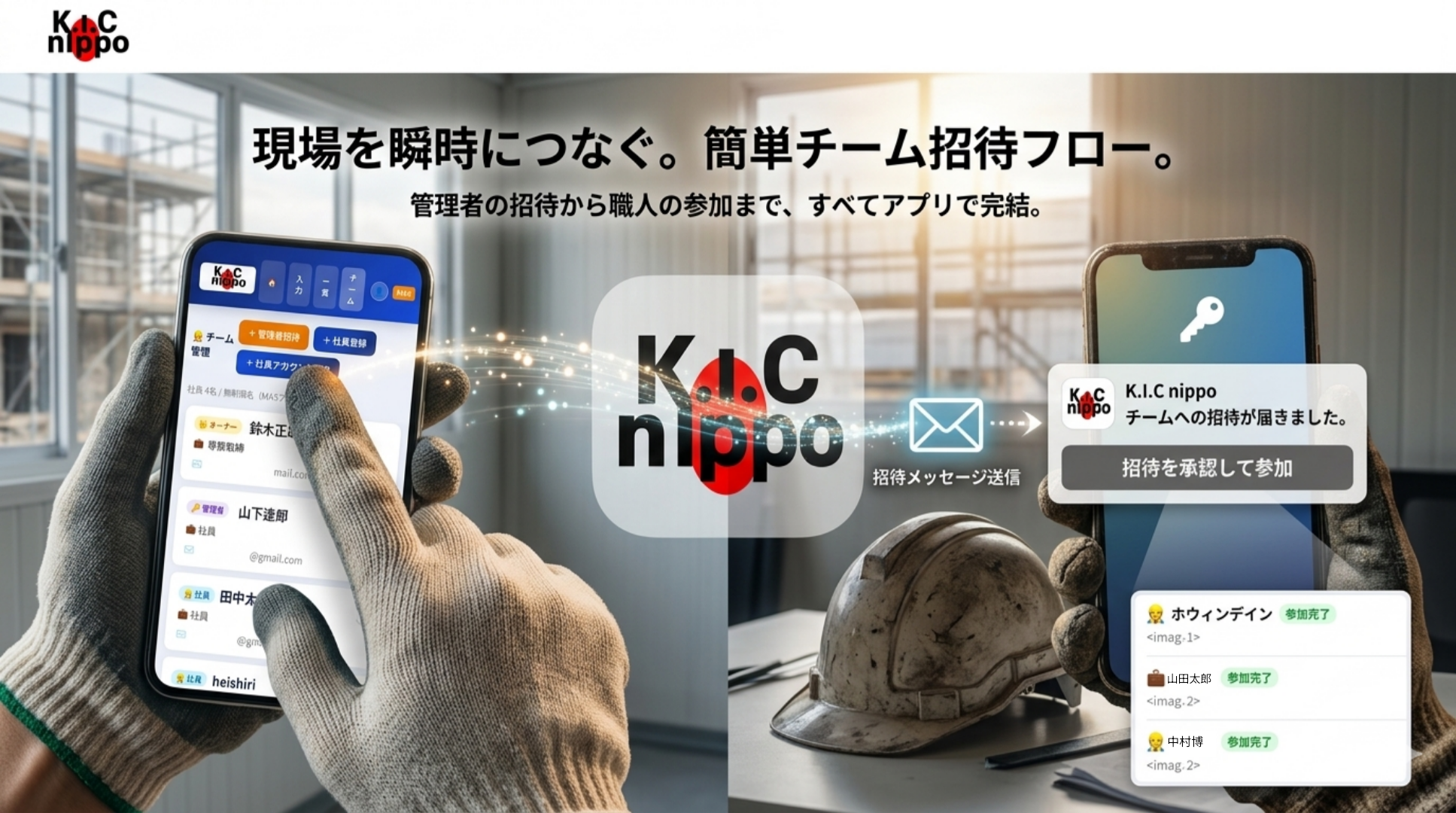 チーム管理機能
